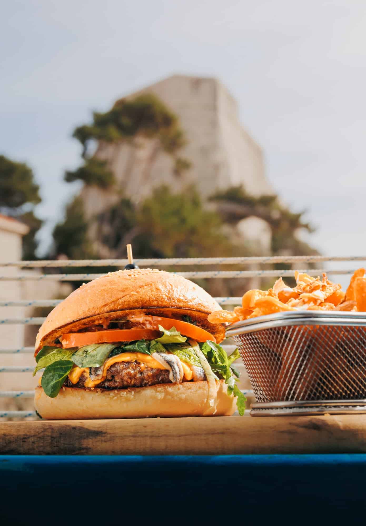 Best Burgers in Dubrovnik at Dodo Beach bar