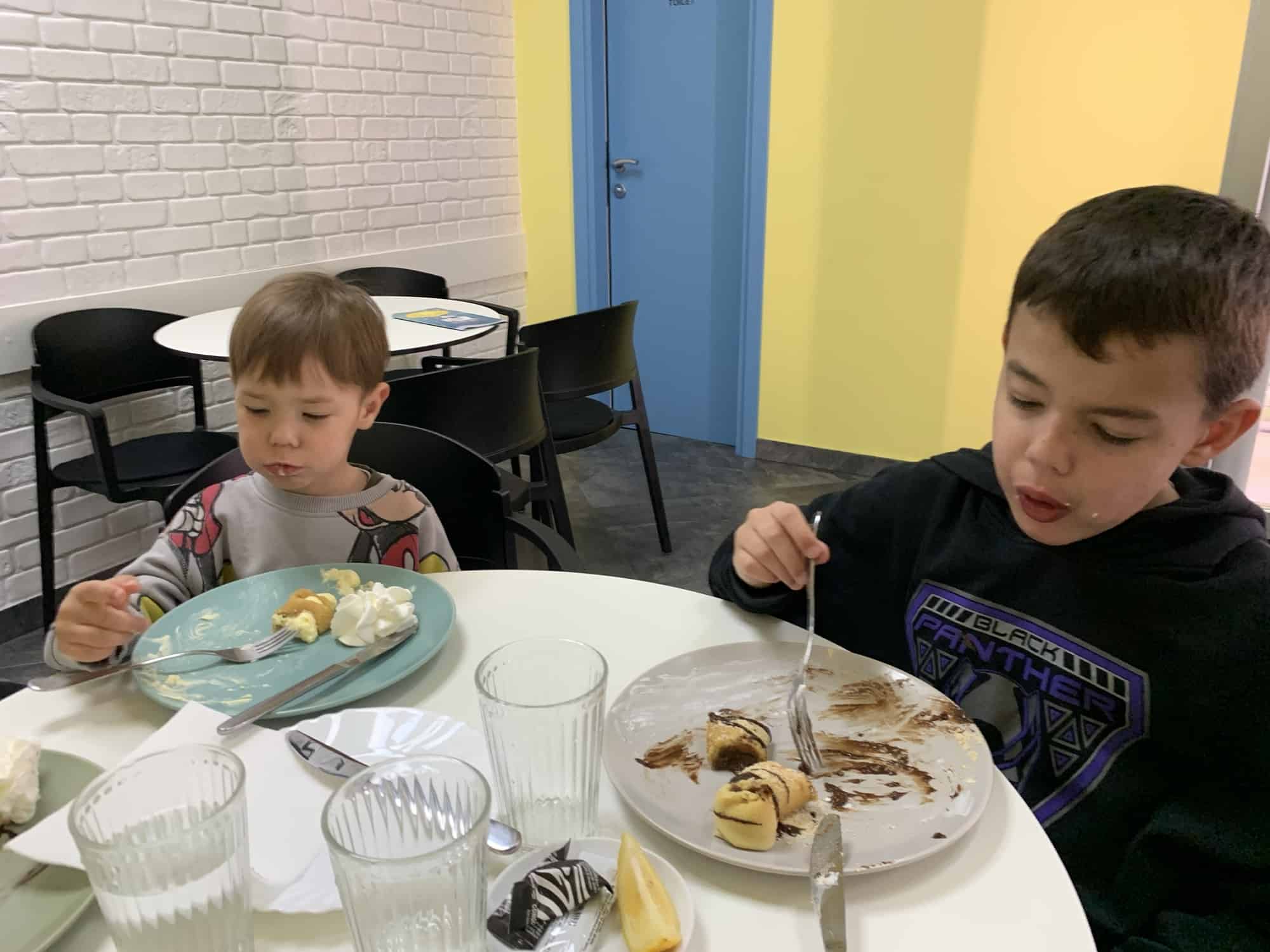Pancakes at Dolce Vita