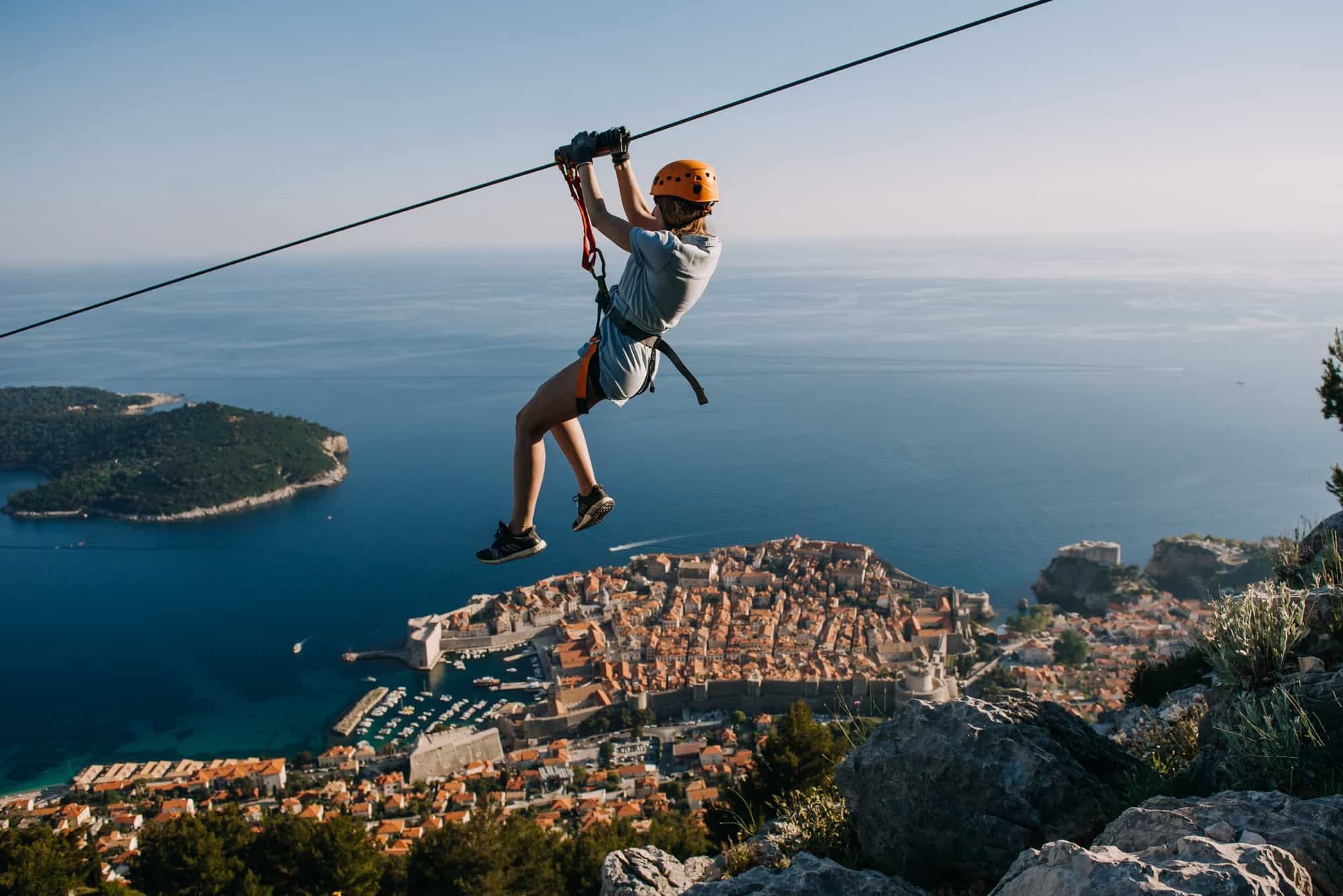 Panorama Zipline Dubrovnik at Srd Hill