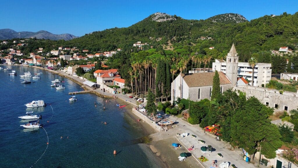 Lopud Island panorama 