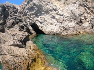 Three Caves entrance