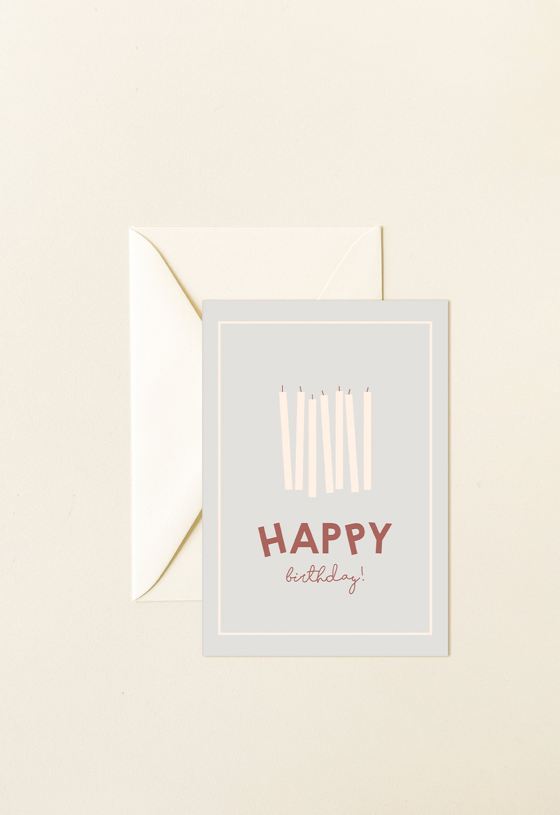 Cestitka - HAPPY BIRTHDAY - svjecice - plave - sajt ČESTITKA - Image 1