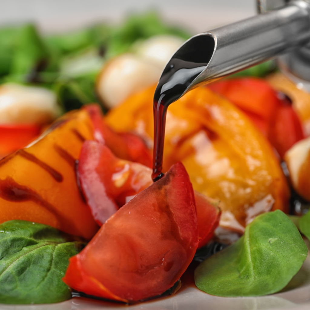 Bodacious Marinated Tomatoes with EVOO and Balsamic Vinegar