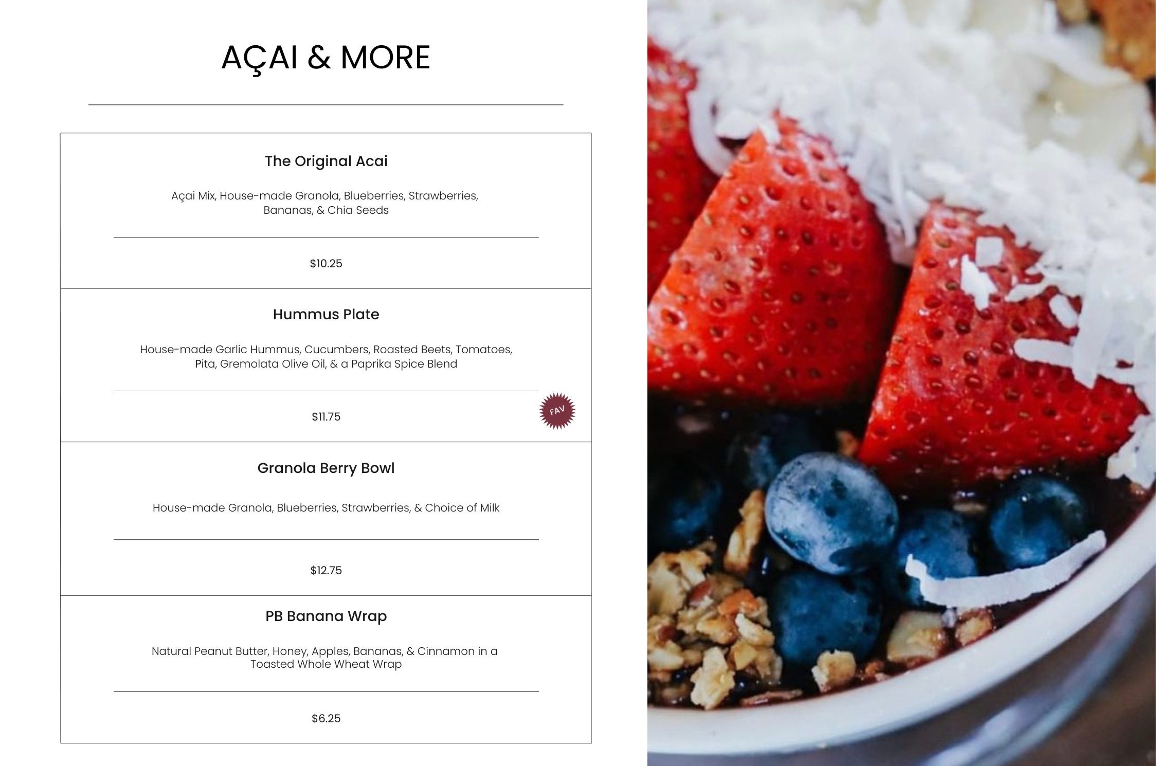 Fresh mixed berries and shredded coconut topping a delicious acai bowl for a healthy snack or breakfast. Perfect for wellness and superfood lovers.
