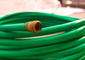 Outside lawn hose