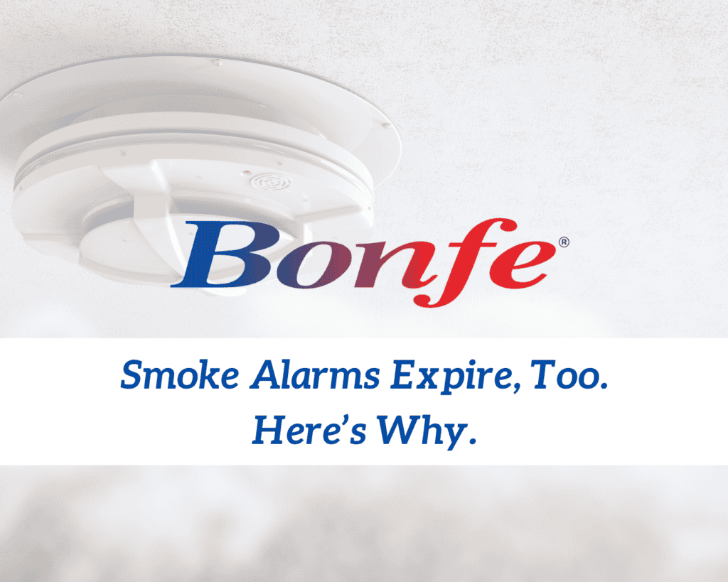Discover more in the Bonfe Insider: Your trusted Bonfe® Smoke Alarms have an expiration date, too. Learn why staying updated with advanced safety features is crucial. Mark your calendar for October 2023 insights and ensure your home’s safety is always up to standard!.