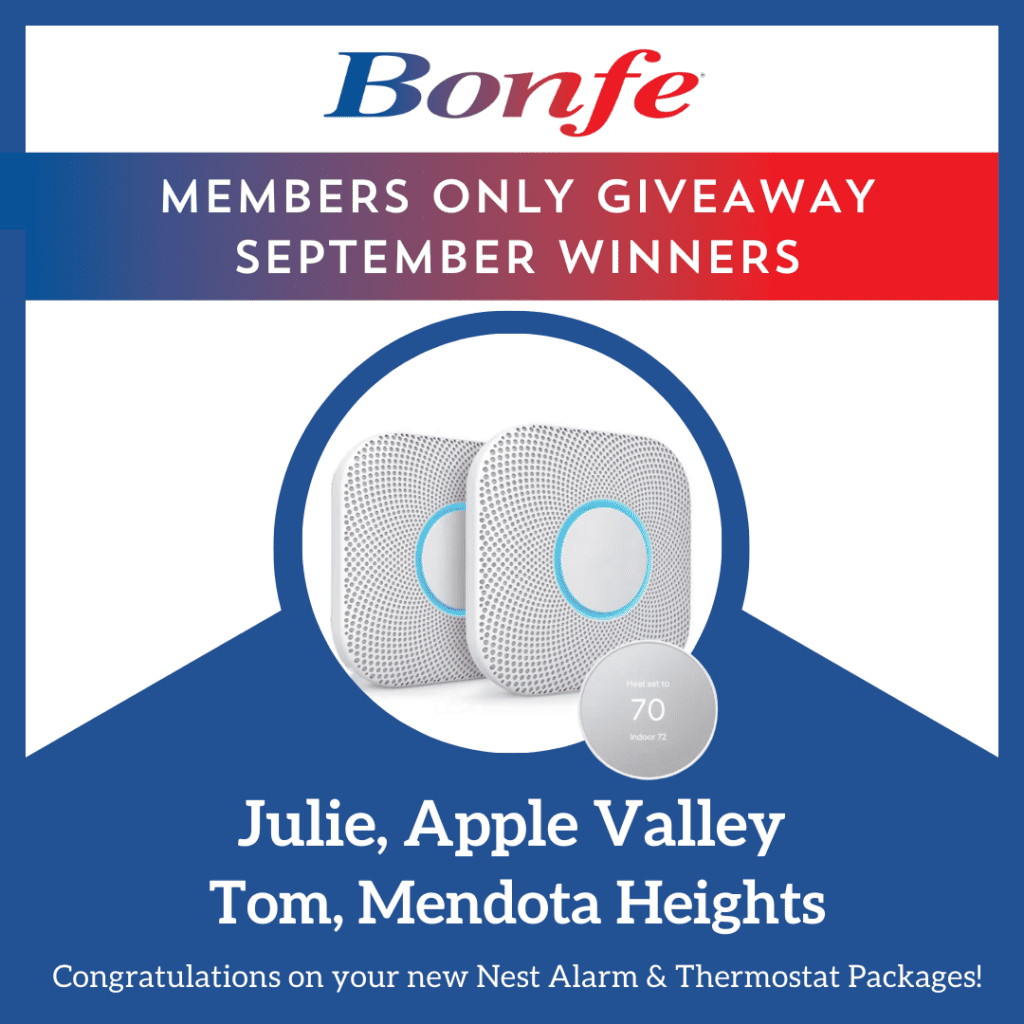 September Members Only Winners