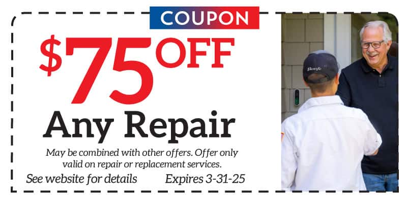 $75 off any repair
