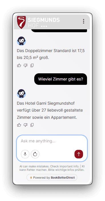 dialog Siegmundshof zimmer