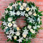 Corona de flores Maroa