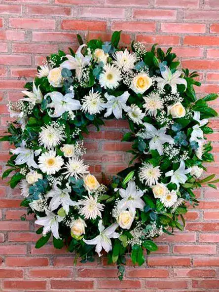 Corona de flores Maroa