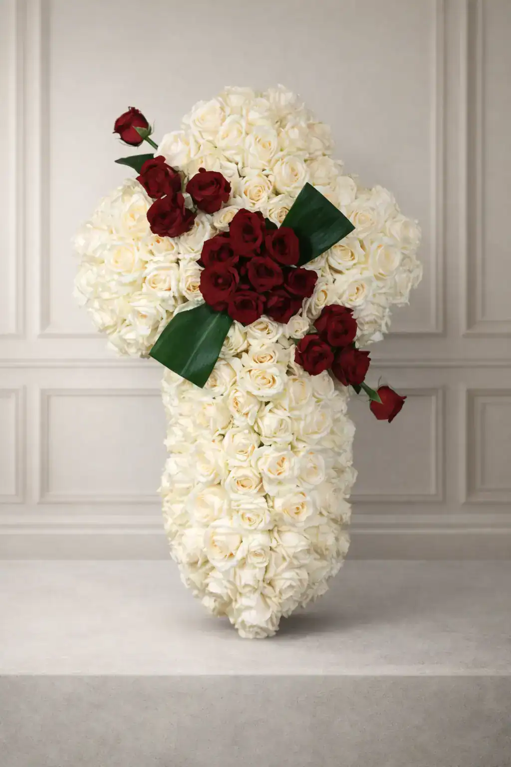 Cruz de rosas Erin