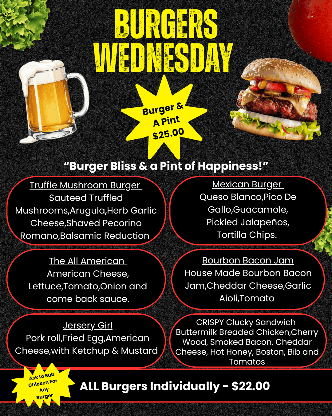 Burger Wednesday - bordentown square