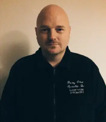 Photo of Chris Myerscough, owner of Botely Carpet Cleaners