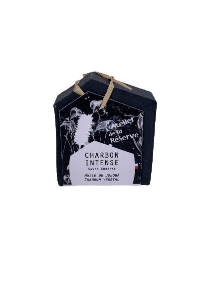 savon charbon intense