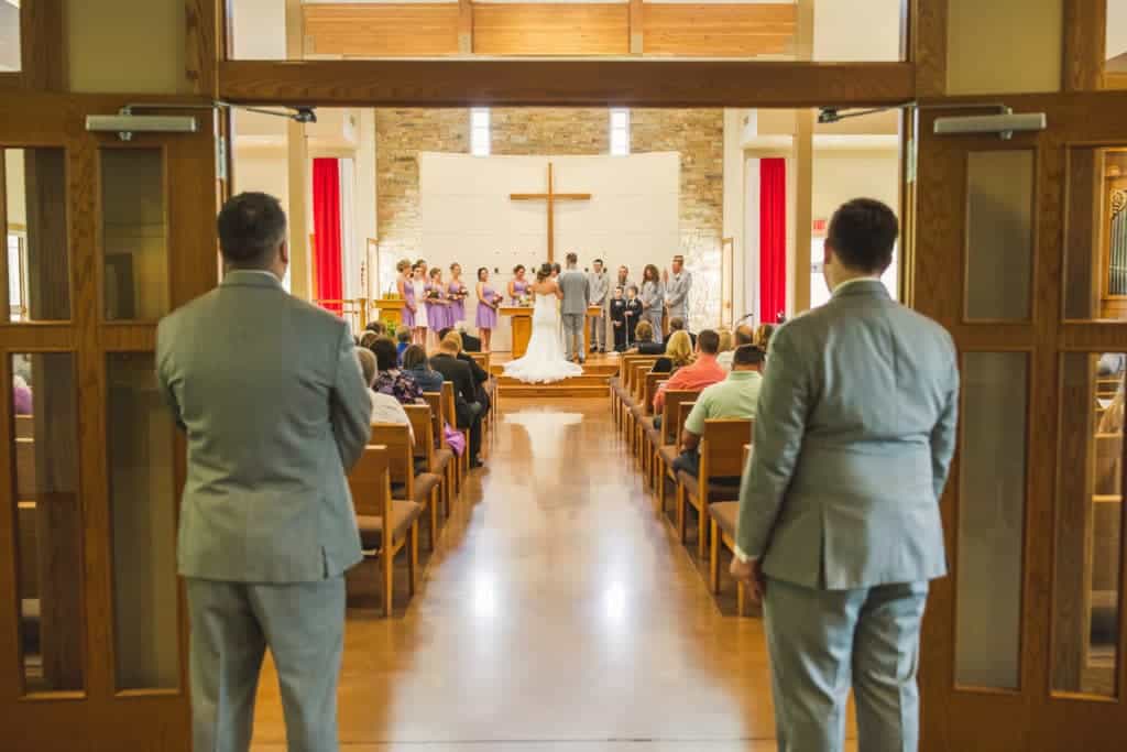 A Capitol wedding in Madison with a bride and groom.