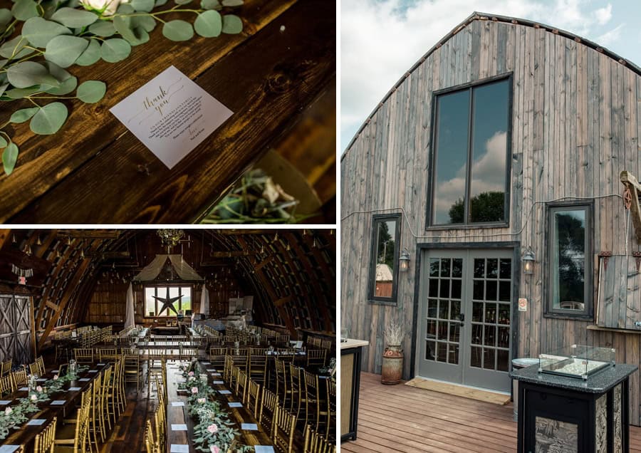 on a whim wedding Details