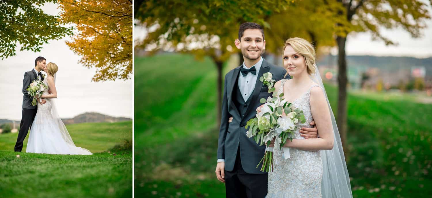 Fall Wedding at La Crosse Country Club