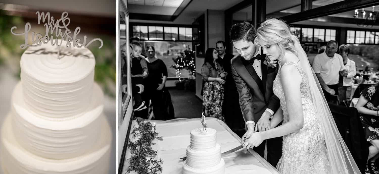 Fall Wedding at La Crosse Country Club