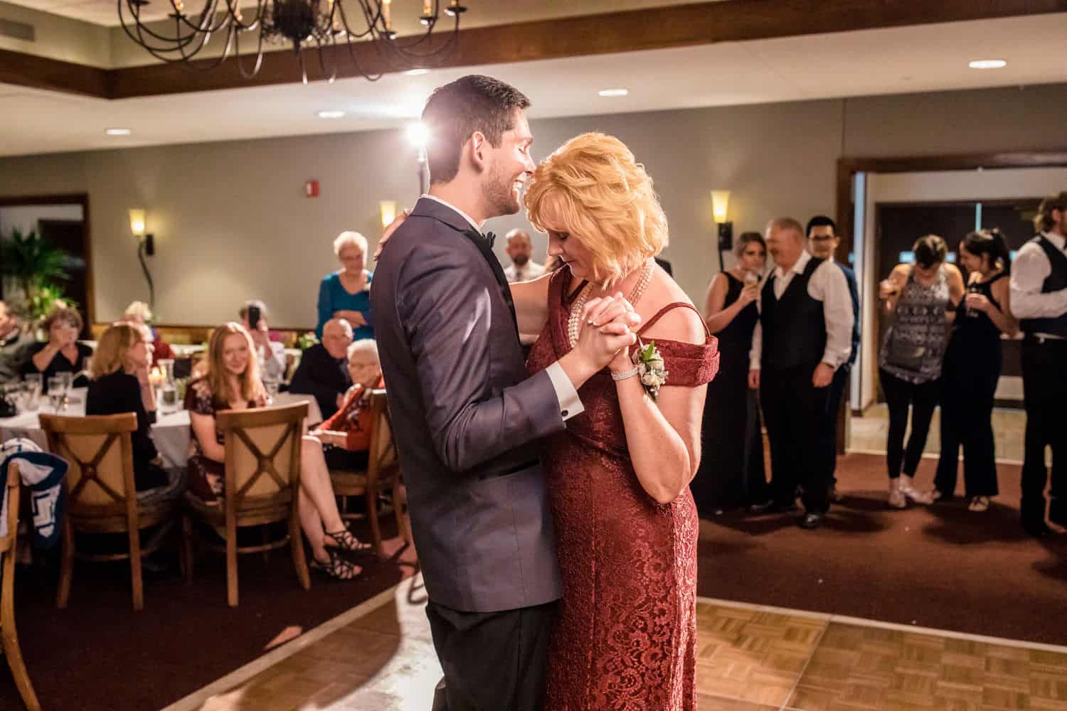 Fall Wedding at La Crosse Country Club