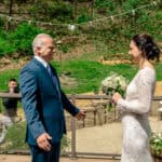 Courtney and James' love-filled outdoor wedding.