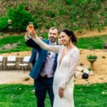 Courtney and James' Love-Filled Backyard Wedding