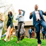 Courtney and James’ Love-Filled Backyard Dance Party.