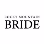 The logo for Rocky Mountain Bride features the publication name in uppercase, black serif font on a white background—an elegant style any La Crosse wedding photographer would appreciate.