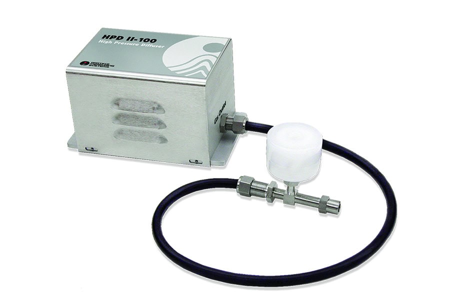 high pressure diffuser High Pressure Gas Sampler