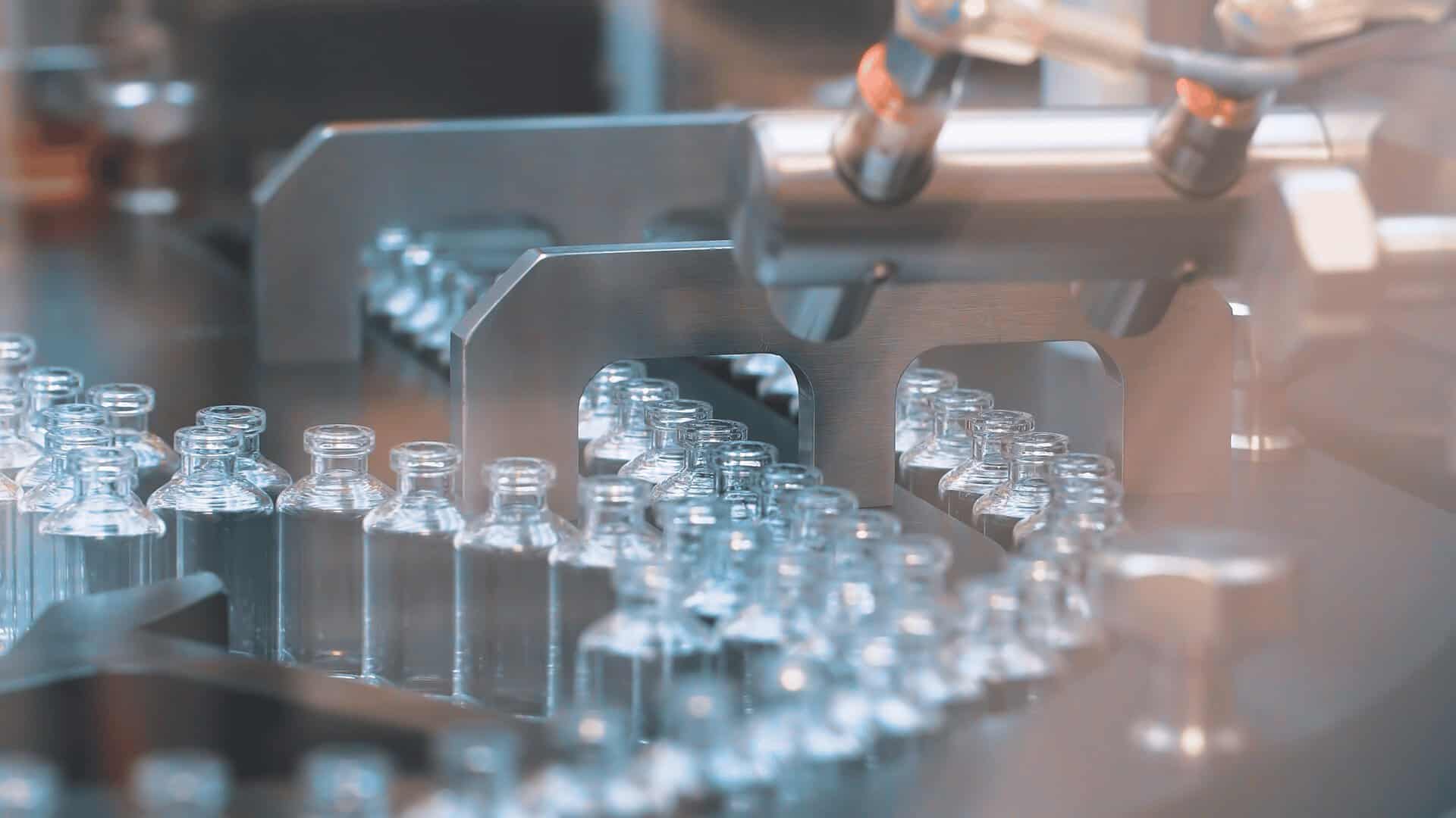 filling line at aseptic pharmaceutical manufacturing needs contamination control and monitoring.