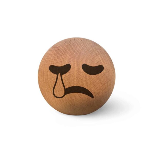 SPRING EMOTIONS | Trauriges Gesicht | Holz EMOTICONS
