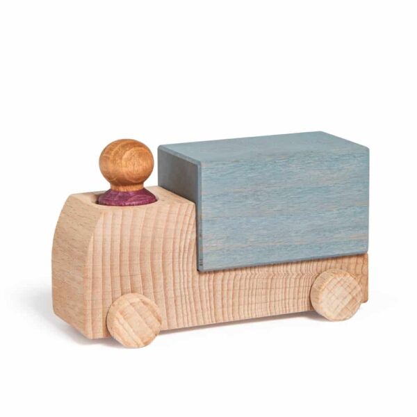 Lubulona - Holzlastwagen Grau