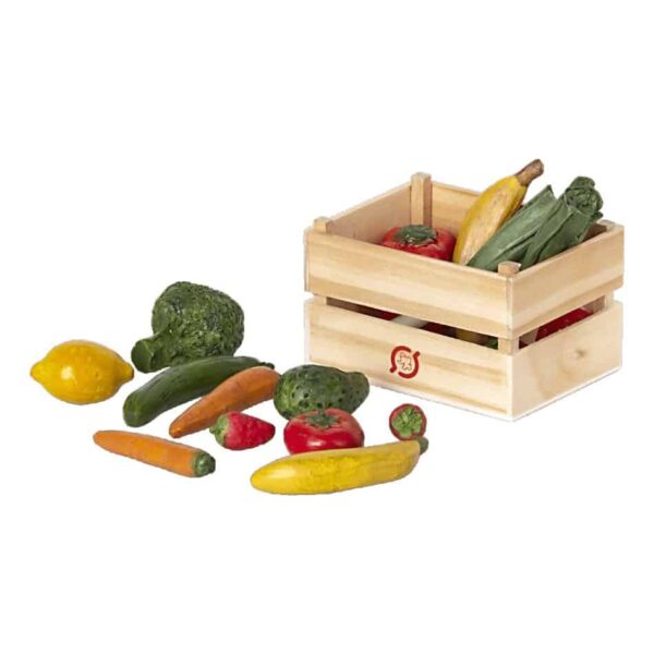Maileg Kiste mit Gemüse & Obst