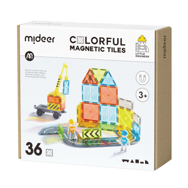 Mideer Rainbow Magnetische Bausteine - Little Architect 2