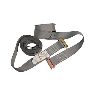 Heavy-duty lifting strap for industrial and commercial use.