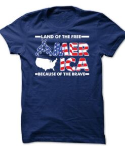America - Land of the free because of the brave