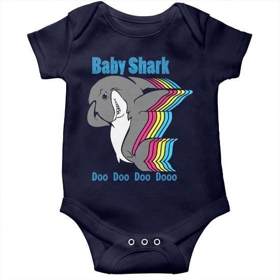 Dabbing Baby Shark For Doo Doo Doo