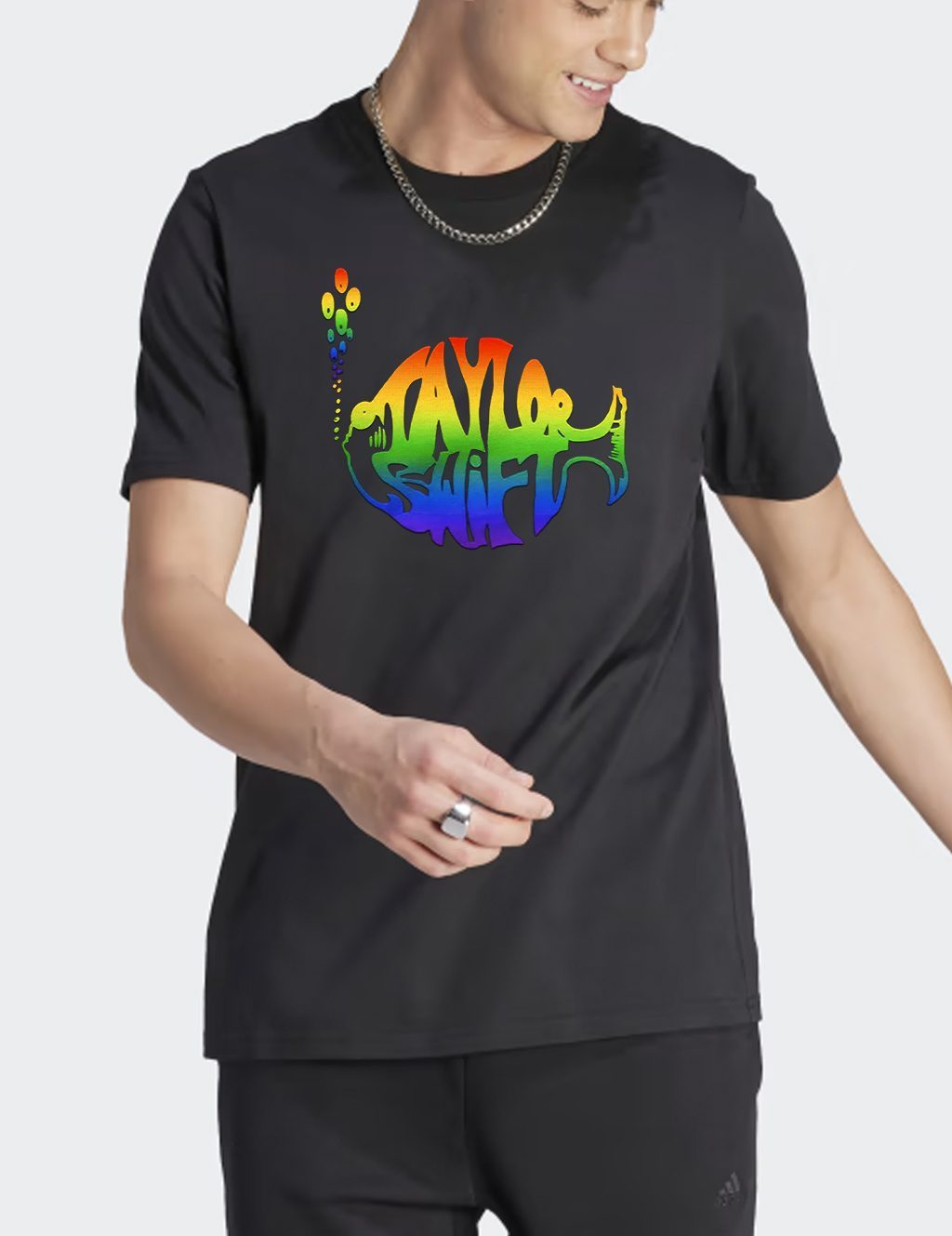 Funky Bitch Phish T-Shirt | Rainbow Fish Logo 1 Funky Bitch Phish T-Shirt Rainbow Fish Logo