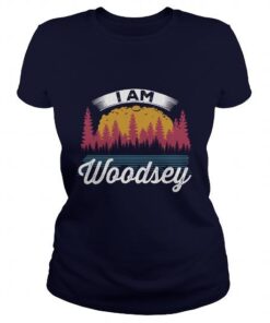 I am Woodsey Camping Hiking Outdoor TShirt
