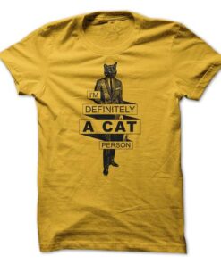 Im Definitely A Cat Person Man