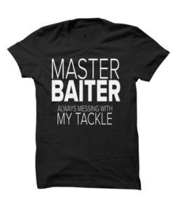 Master Baiter - Funny Fishing Tee