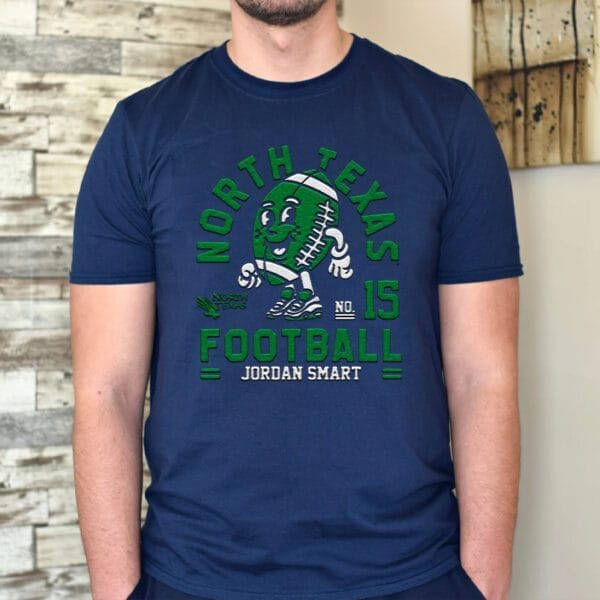 North Texas Mean Jordan Smart 2023 NCAA Football tshirts