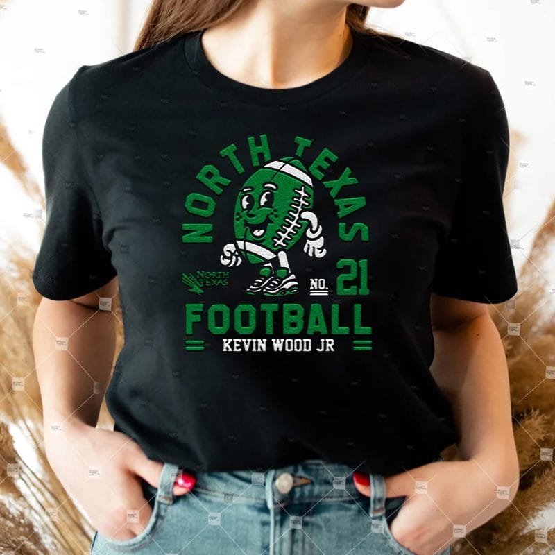 North Texas Mean Kevin Wood Jr 2023 NCAA Football 1 North Texas Mean Kevin Wood Jr 2023 NCAA Football shirts