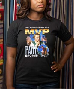 Paul Revere MVP 1776 Revolutionary War Tee Shirt