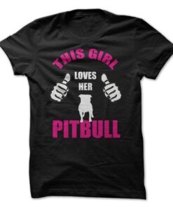 This Girl Loves Her Pitbull