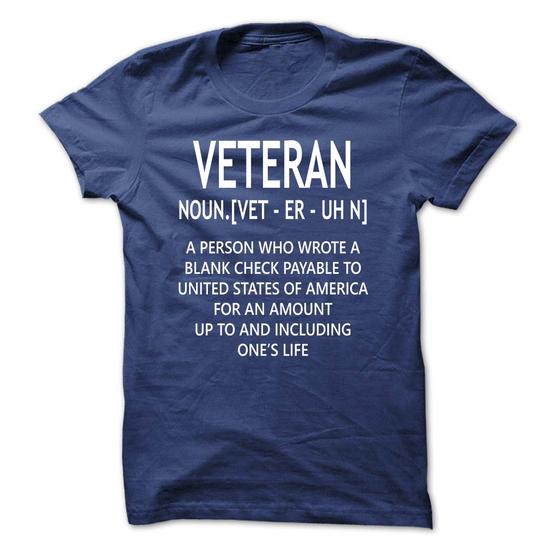 Veteran t-shirt - Veteran meaning