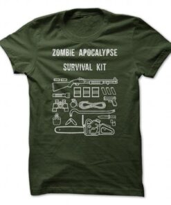 Zombie Apocalypse Survival Kit T Shirt