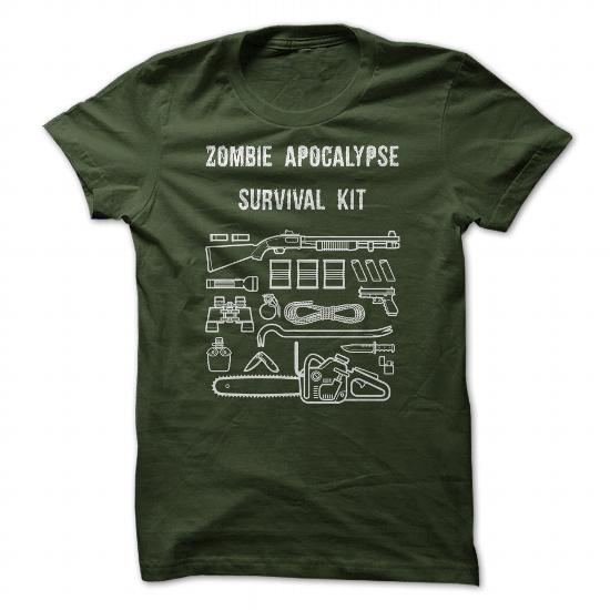 Zombie Apocalypse Survival Kit T Shirt