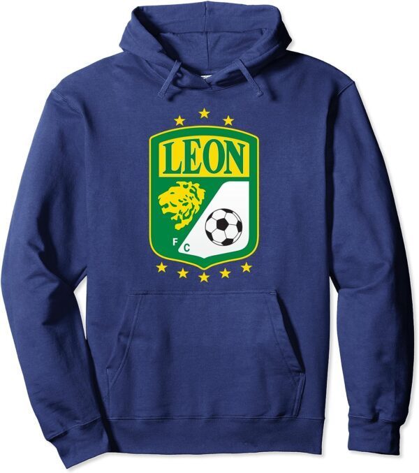 Club Leon Club León Supporter Fan Mexico Mexican Leon Club Pullover Hoodie - Image 3