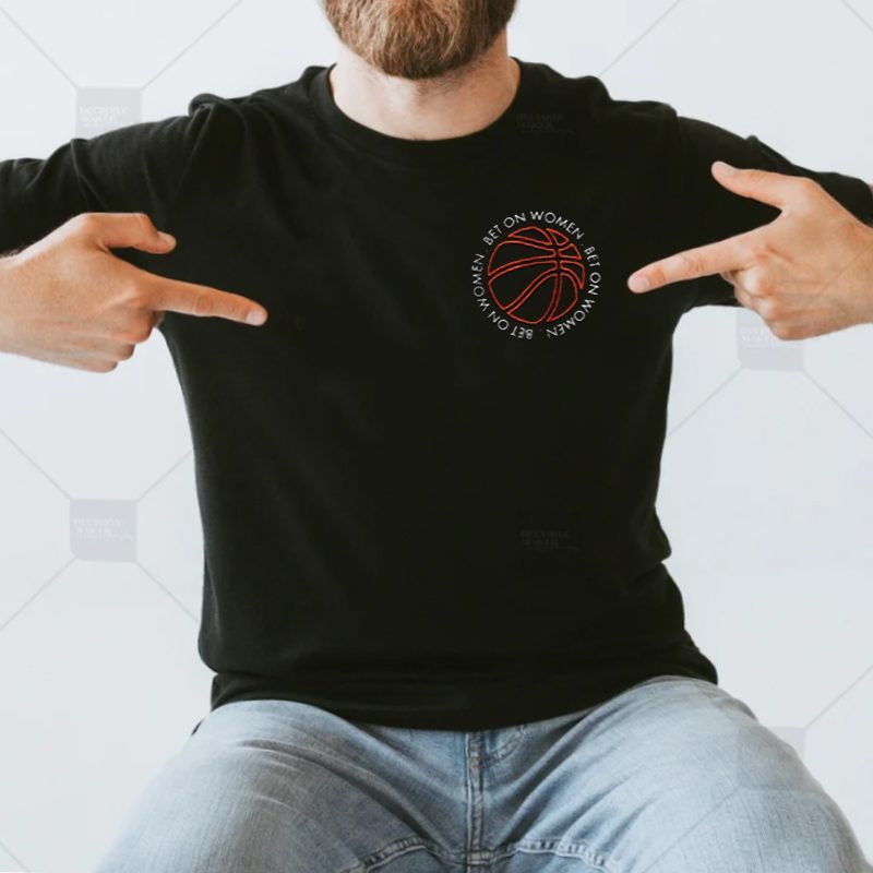 Bet On Women Circle Basketball Shirts 4 Bet On Women Circle Basketball T Shirts